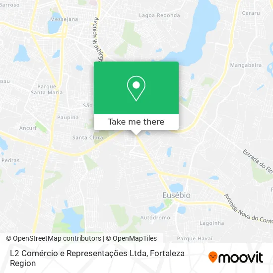 L2 Comércio e Representações Ltda map