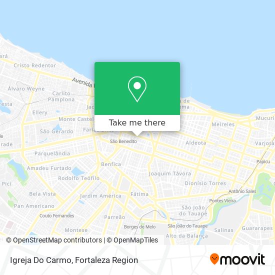 Igreja Do Carmo map