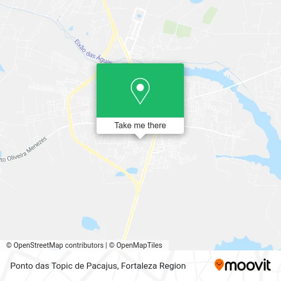 Ponto das Topic de Pacajus map