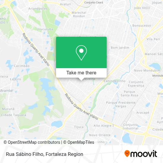 Rua Sábino Filho map