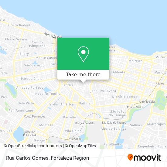 Rua Carlos Gomes map