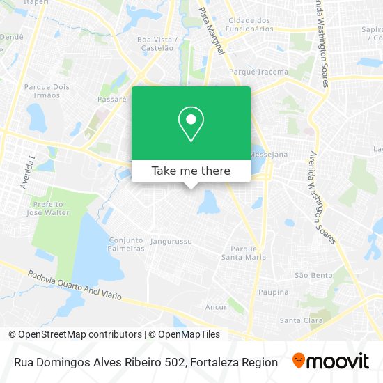 Mapa Rua Domingos Alves Ribeiro 502