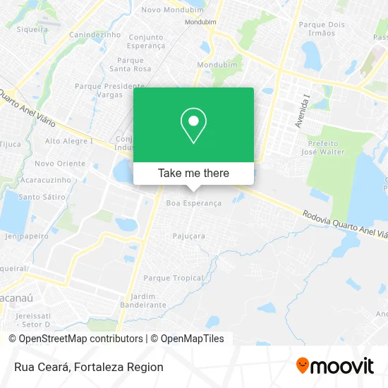 Rua Ceará map