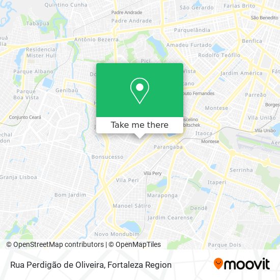 Rua Perdigão de Oliveira map