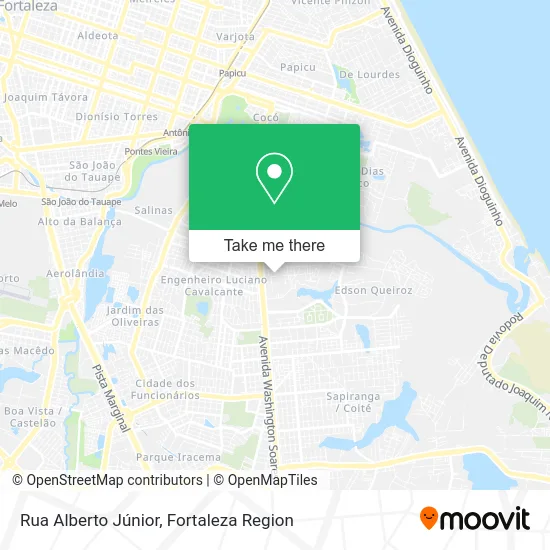 Rua Alberto Júnior map