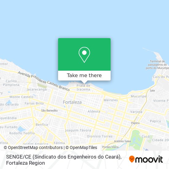 SENGE / CE (Sindicato dos Engenheiros do Ceará) map