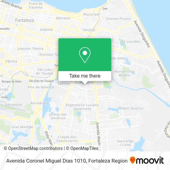 Avenida Coronel Miguel Dias 1010 map