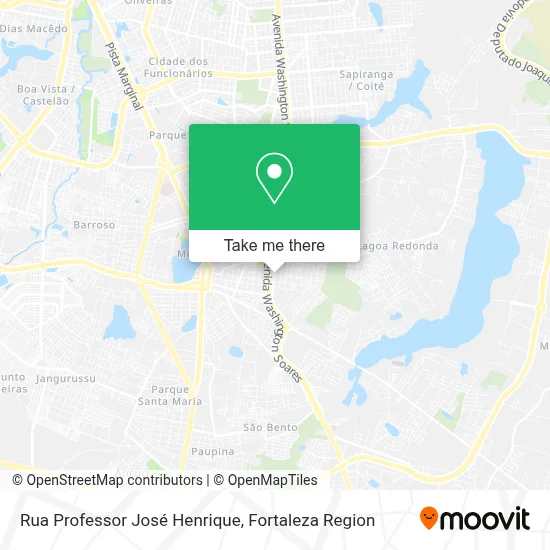 Rua Professor José Henrique map