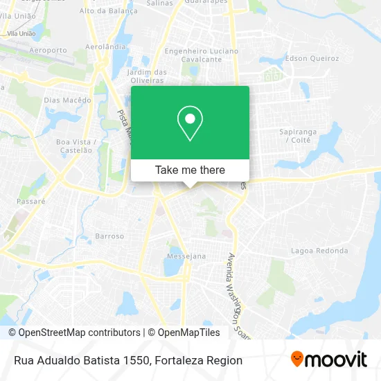 Rua Adualdo Batista 1550 map