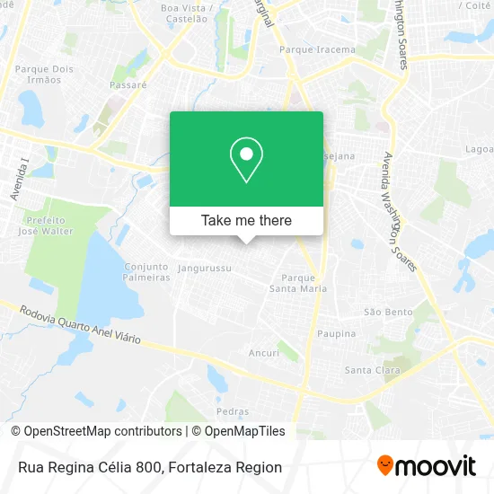 Rua Regina Célia 800 map