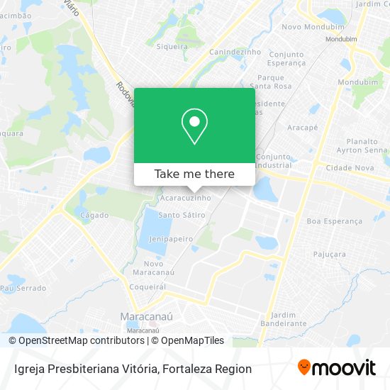 Igreja Presbiteriana Vitória map