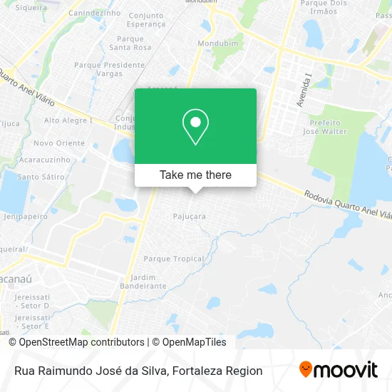 Rua Raimundo José da Silva map
