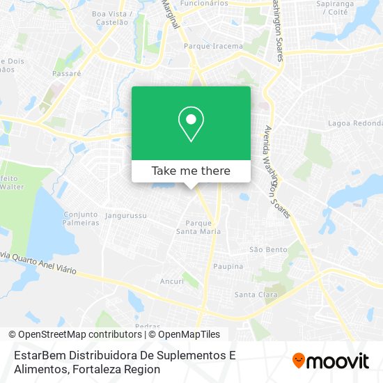 EstarBem Distribuidora De Suplementos E Alimentos map