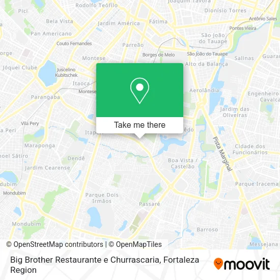 Big Brother Restaurante e Churrascaria map