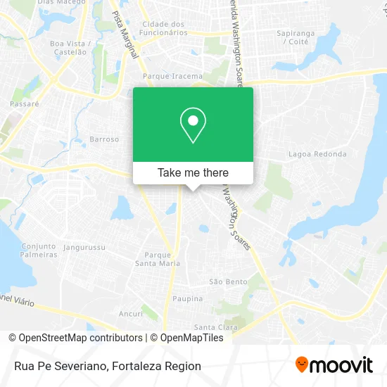 Rua Pe Severiano map
