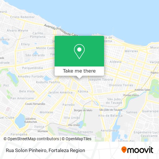 Rua Solon Pinheiro map