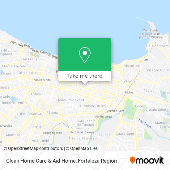 Clean Home Care & Aid Home map