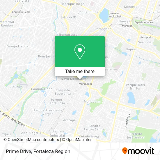 Prime Drive map