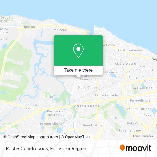 Rocha Construções map