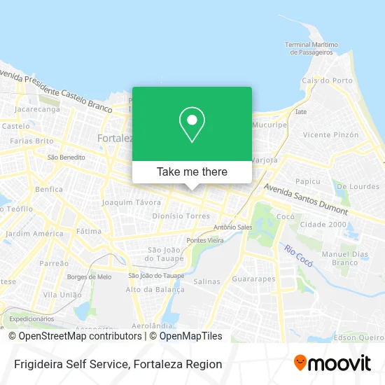 Frigideira Self Service map