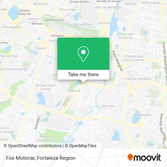 Fox Motocar map