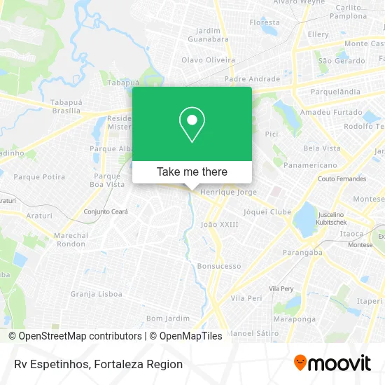Rv Espetinhos map