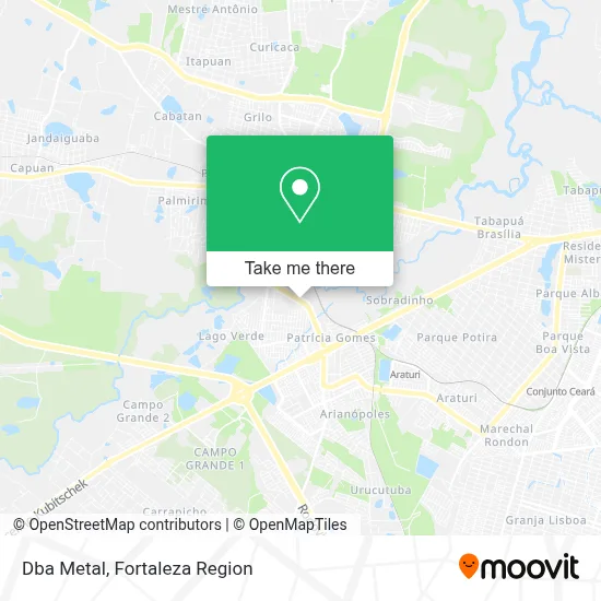 Dba Metal map