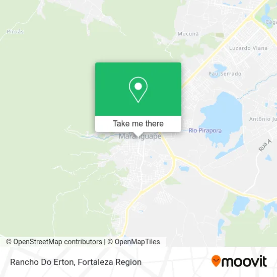 Rancho Do Erton map
