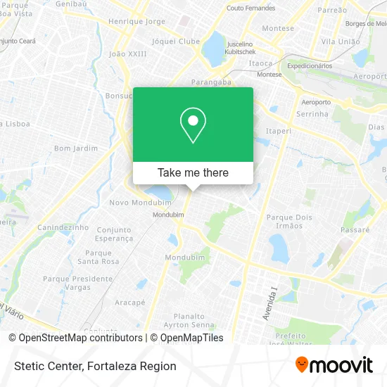 Stetic Center map