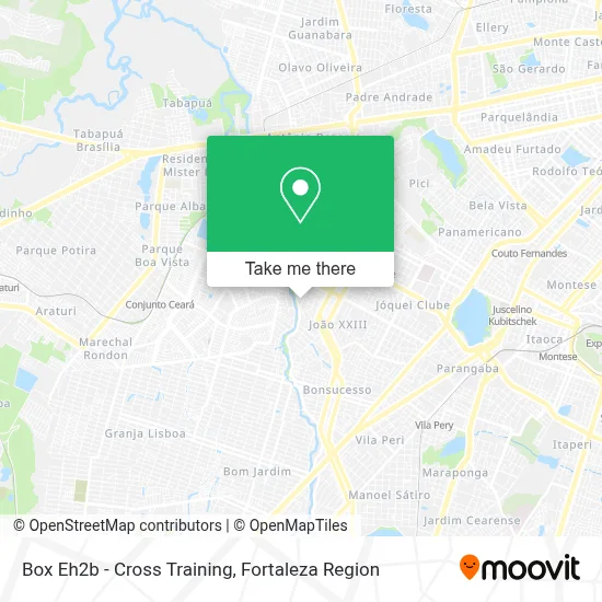 Box Eh2b - Cross Training map