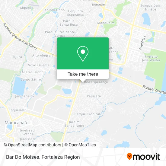 Bar Do Moises map