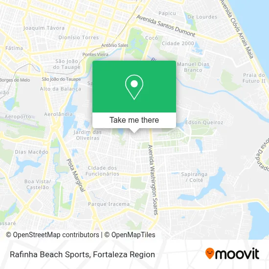 Rafinha Beach Sports map