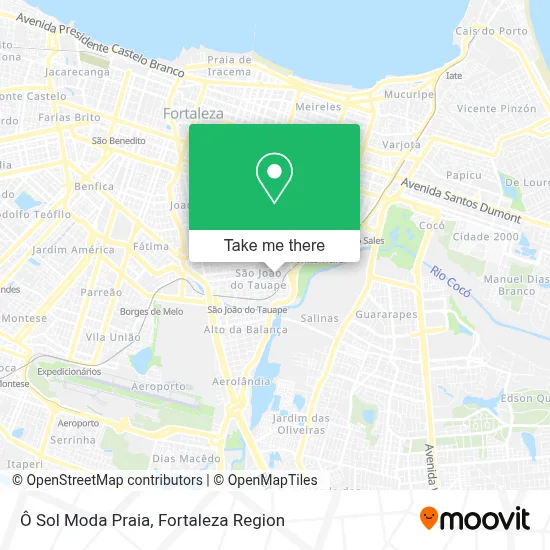 Ô Sol Moda Praia map