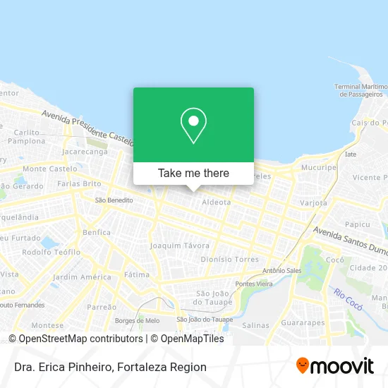 Dra. Erica Pinheiro map