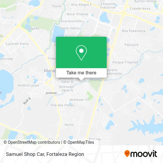 Samuel Shop Car map