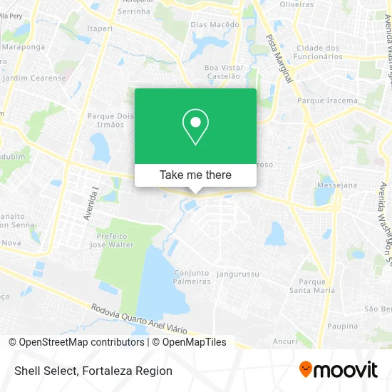Shell Select map