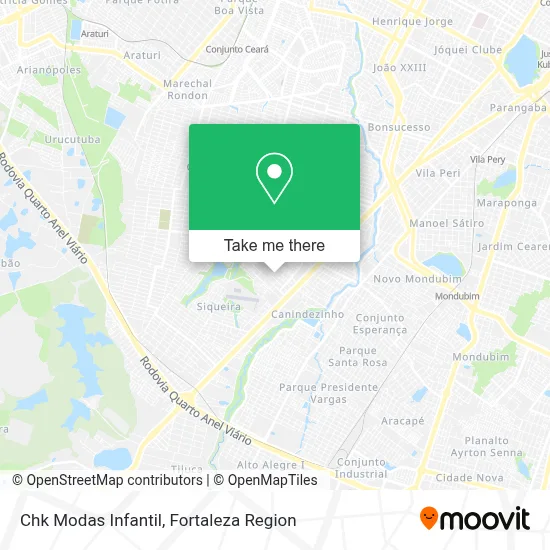 Chk Modas Infantil map