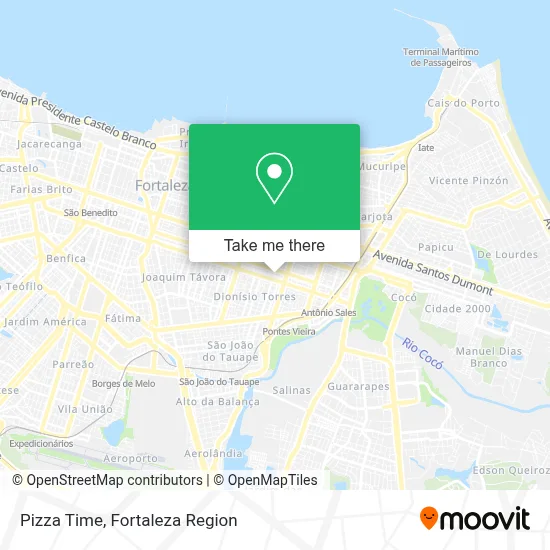 Pizza Time map