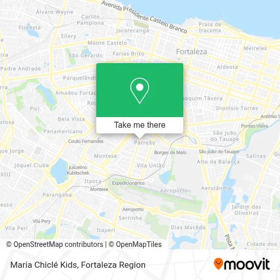 Maria Chiclé Kids map