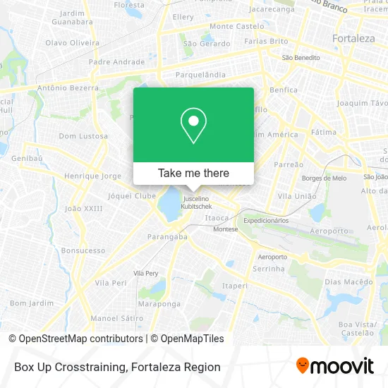 Box Up Crosstraining map