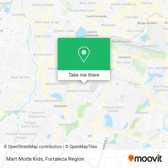 Mart Moda Kids map