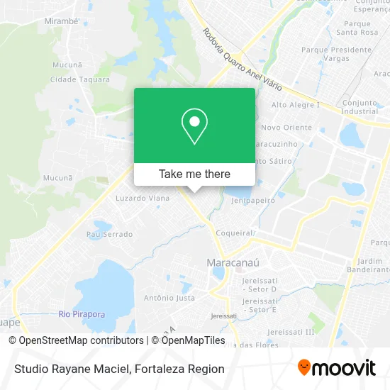 Studio Rayane Maciel map