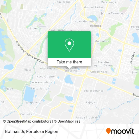Botinas Jr map