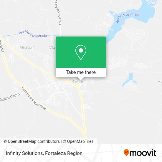 Infinity Solutions map