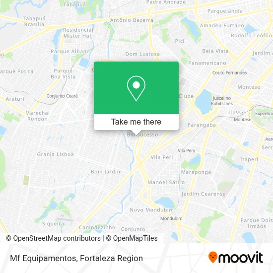 Mf Equipamentos map
