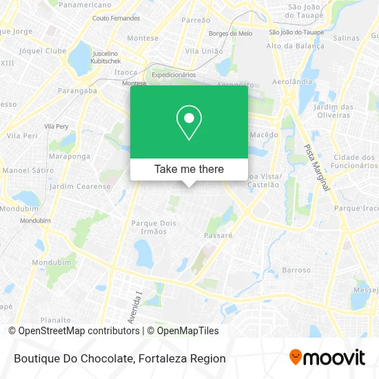 Boutique Do Chocolate map