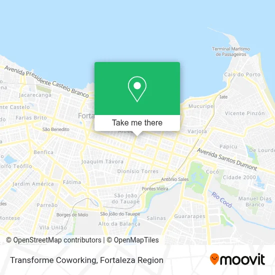 Transforme Coworking map