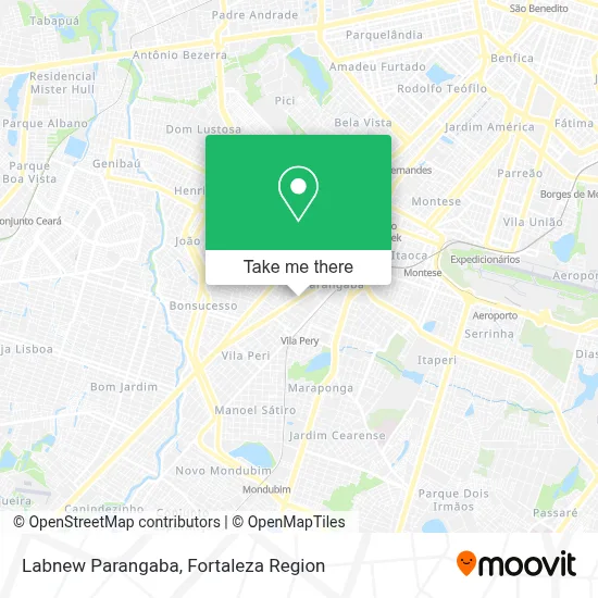 Labnew Parangaba map