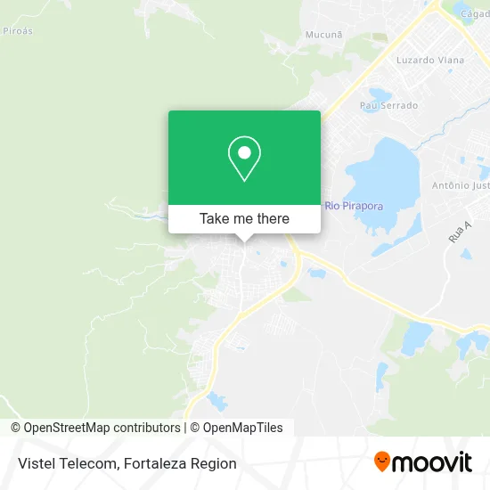 Vistel Telecom map