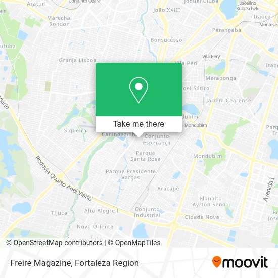 Freire Magazine map